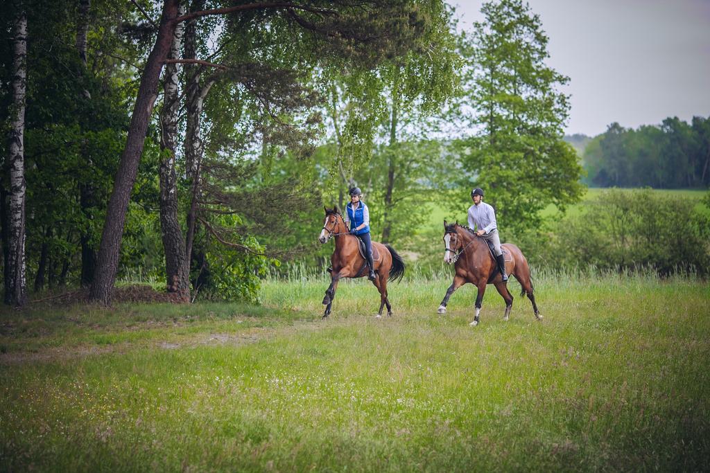 Hubertus Aparthotel & Restaurant & Horse Club สตาโรการ์ด กดังสกี ภายนอก รูปภาพ